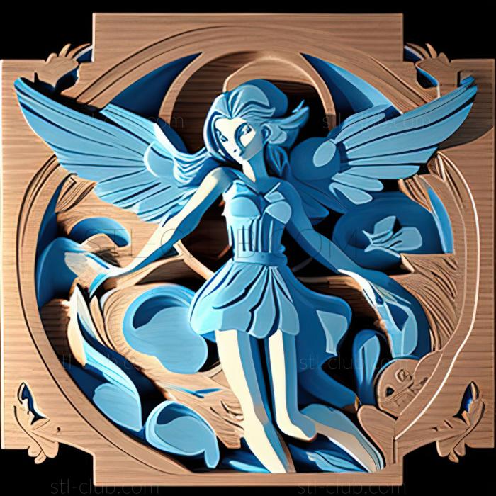 3D model True Blue Swablu Sky of Tyltto Spirit of Haruka (STL)